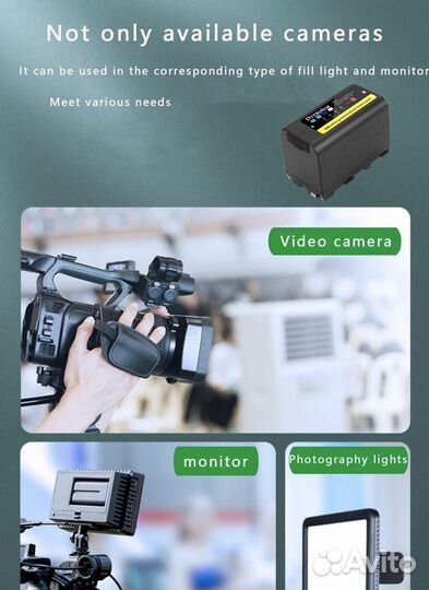 Аккумуляторная батарея Probty 6800/10800 мАч новая