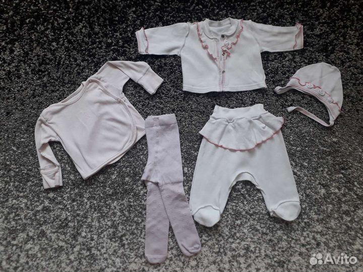 Детские вещи пакетом, р.62/68