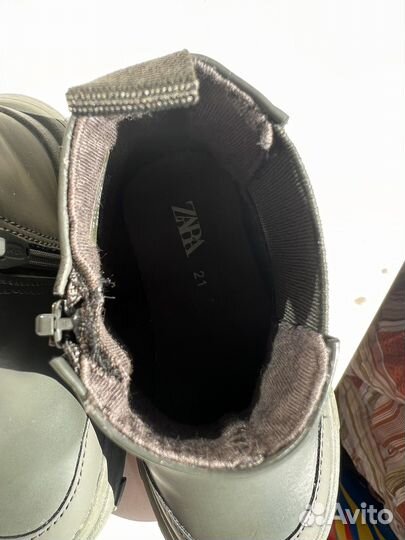 Ботинки zara для мальчика