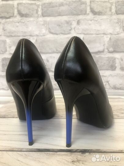 Туфли кожаные