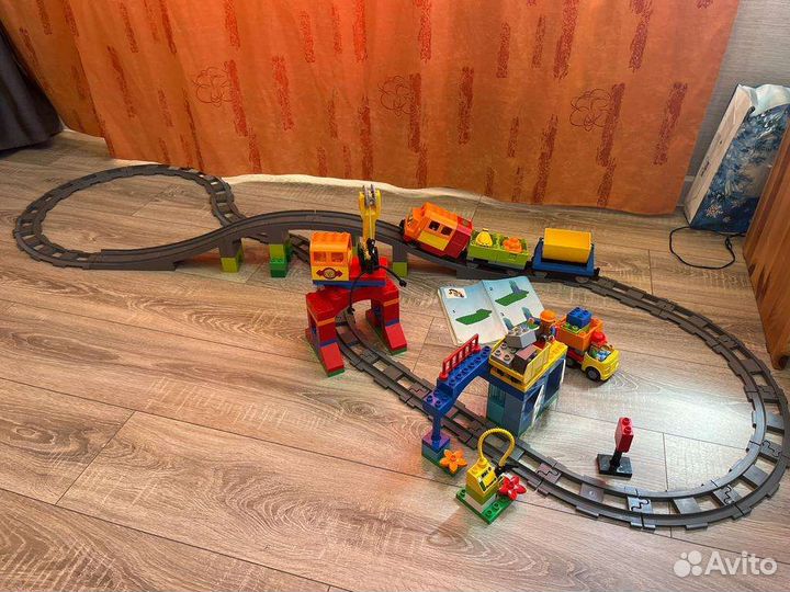 Lego duplo большой поезд 10508