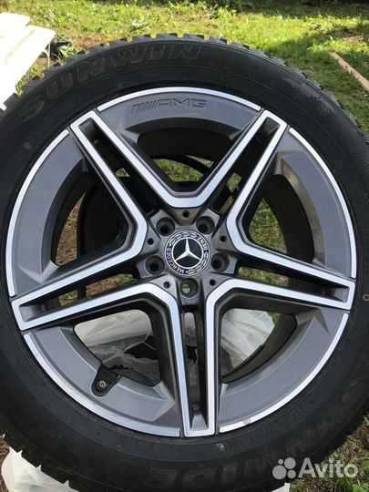 Диски с зимней резиной mercedes r20