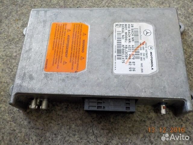 Блок системы аварийного вызова Mercedes-Benz Ml