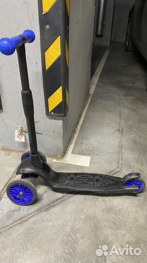 Самокат детский трехколесный бу