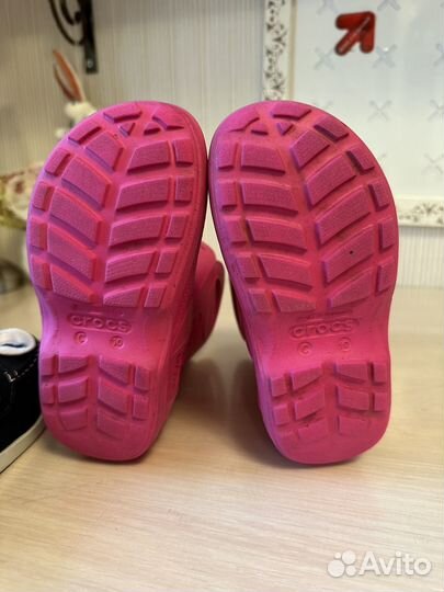 Резиновые сапоги Crocs c 10