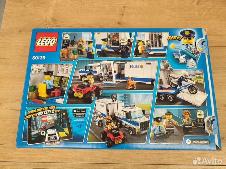 Lego City 60139 Мобильный командный центр