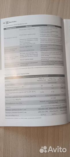 Газовая колонка electrolux GWN 12