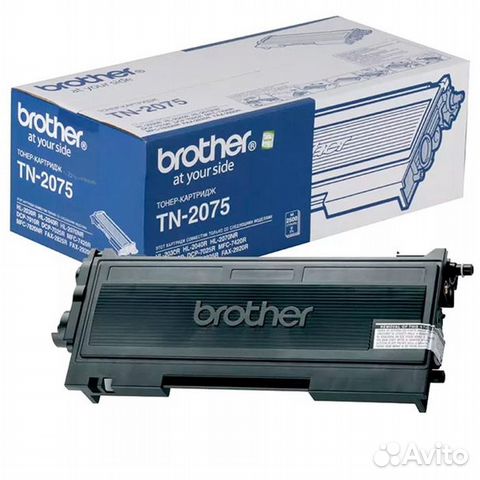 Brother TN-2075 новый оригинальный картридж