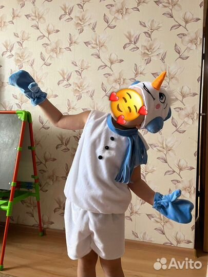 Костюм снеговик для мальчика