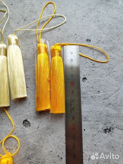 Шёлковые кисти для рукоделия и шитья