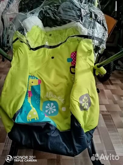 Детские санки коляска