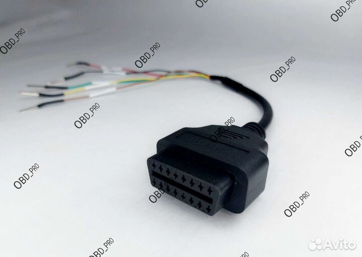 Универсальный OBD2 разъём подключения