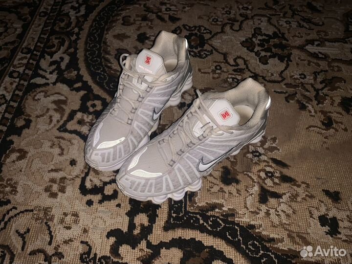 Nike shox tl white