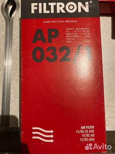 Воздушный фильтр Ford Focus II, Focus III