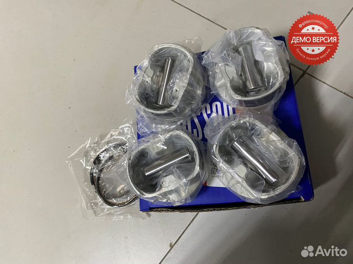 Комплект поршней и колец Солярис 11-17 mousson