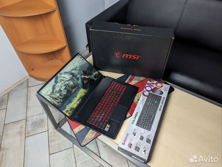 Игровой ноутбук MSI 17,3 RTX