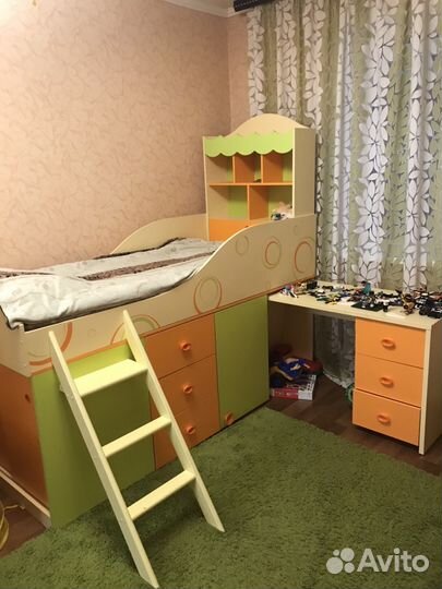 Кровать-чердак