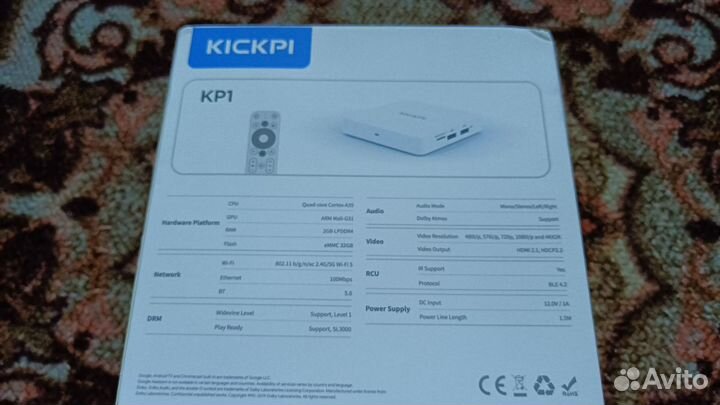 Android TV приставка Kickpi Kp1 2/32 gb