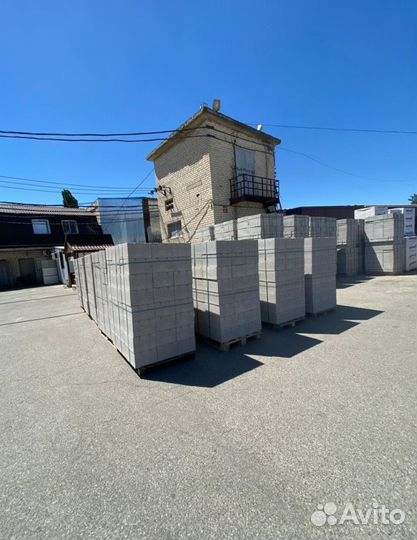 Пеплоблок М35 390х190х190