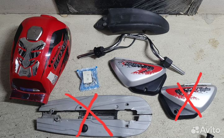 Запчасти на Bajaj boxer 125