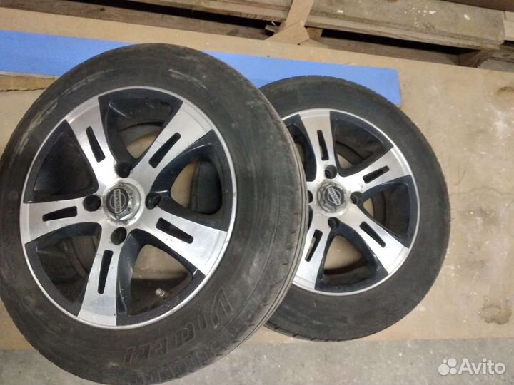 Литые диски r15 с летней резиной