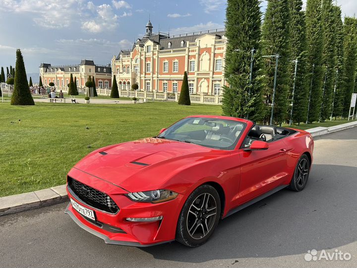 Аренда авто ford mustang cabrio