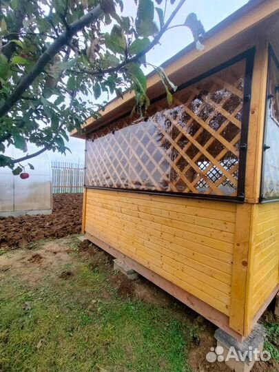 Мягкие окна для беседок. Москитные сетки