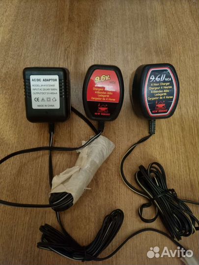 Зарядные устройства на 9.6V 1 шт