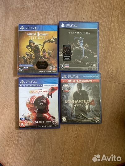 Диски на ps4 и xbox one
