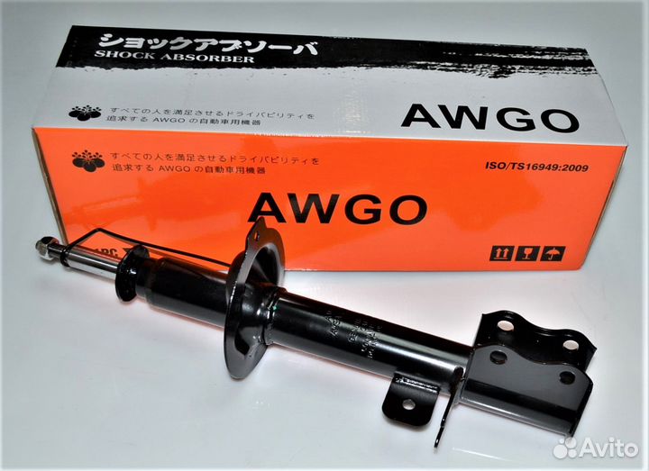 Амортизатор задний правый (газ) chevrolet Lacetti