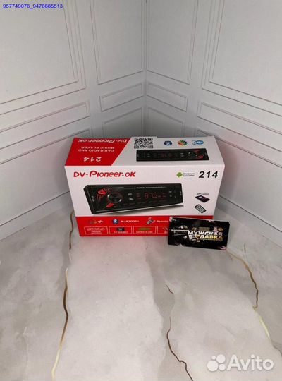 Новая автомагнитола Pioneer V214