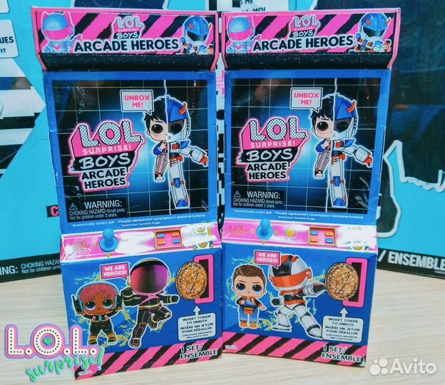 LOL Surprise Аркада Arcade Heroes Gear Guy и Titan