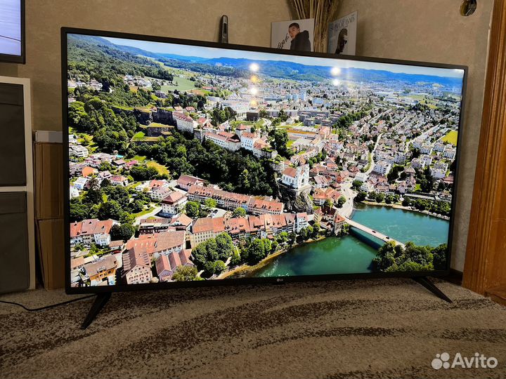 Огромный LG 2021г 4K смарт тв 140см 7я серия