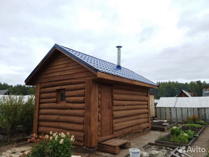 Монтаж срубов