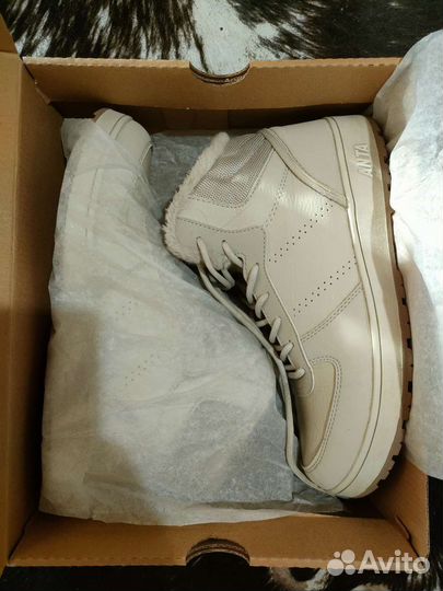 Кроссовки anta/Adidas белые/чёрные женские 39