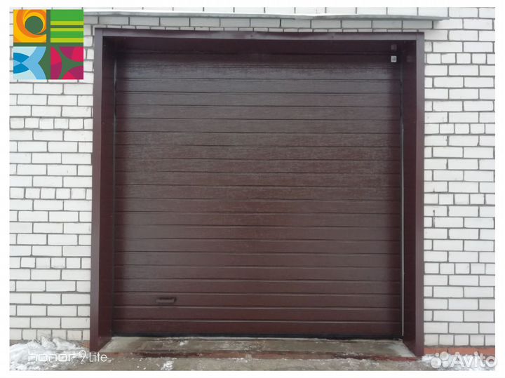 Секционные ворота alutech