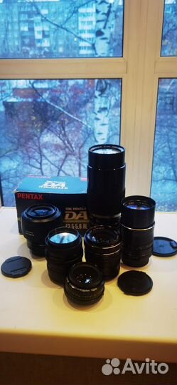 Монуальные обьективы на Pentax k И Sony fe