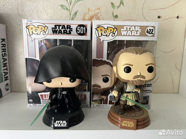 Funko Pop Star Wars Luke Qui-Gon