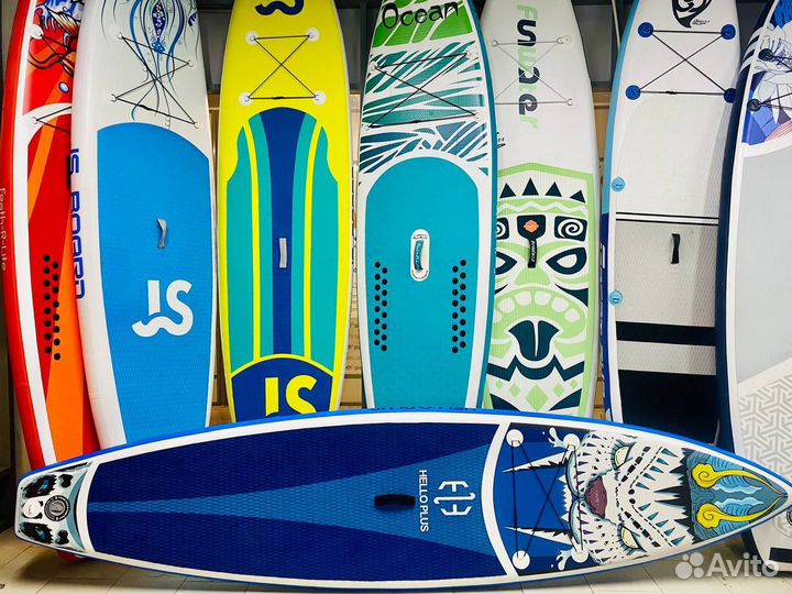 Надувная доска Sup Board Fayean Tiger Blue 350 см