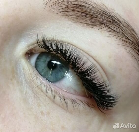 Наращивание ресниц модель