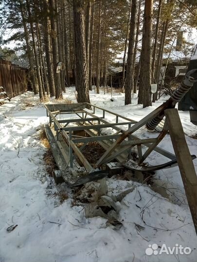 Сани для снегохода