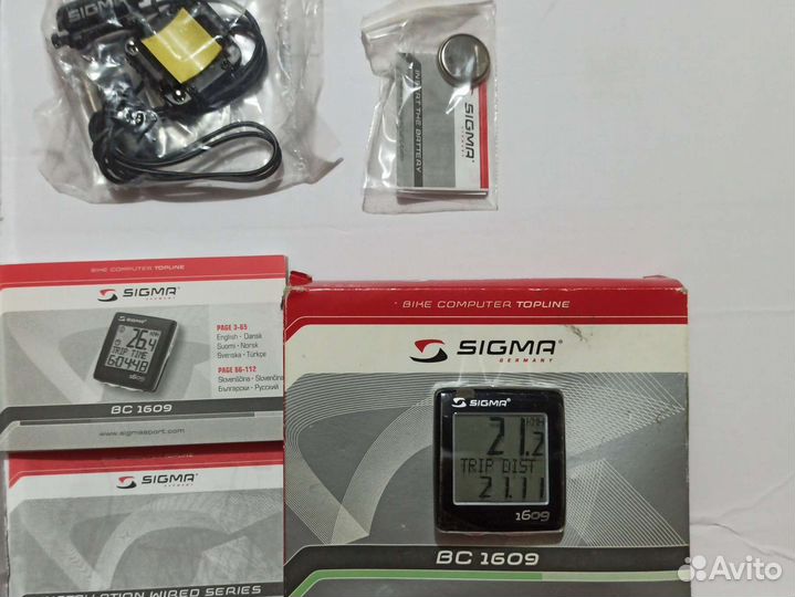 Bc 1609 sigma Велокомпьютер