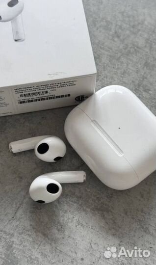 Беспроводные наушники apple airpods 3 белые