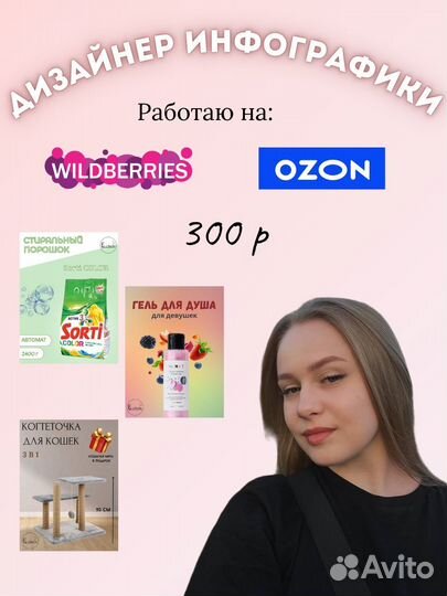 Дизайнер инфографики для маркетплейса