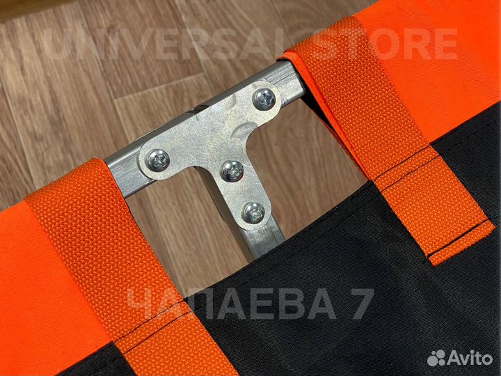 Раскладушка туристическая 180*75 походная 6 углов