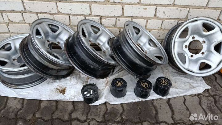 Диски р16 на тайота Ленд Крузер 100 оригинал