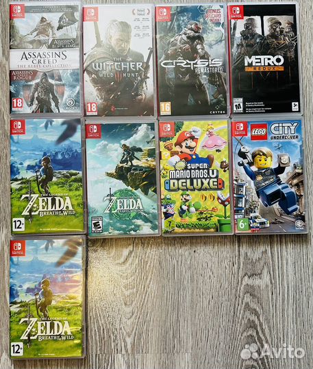 Игры на Nintendo switch
