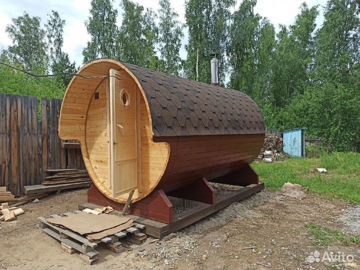 Баня Бочка под ключ