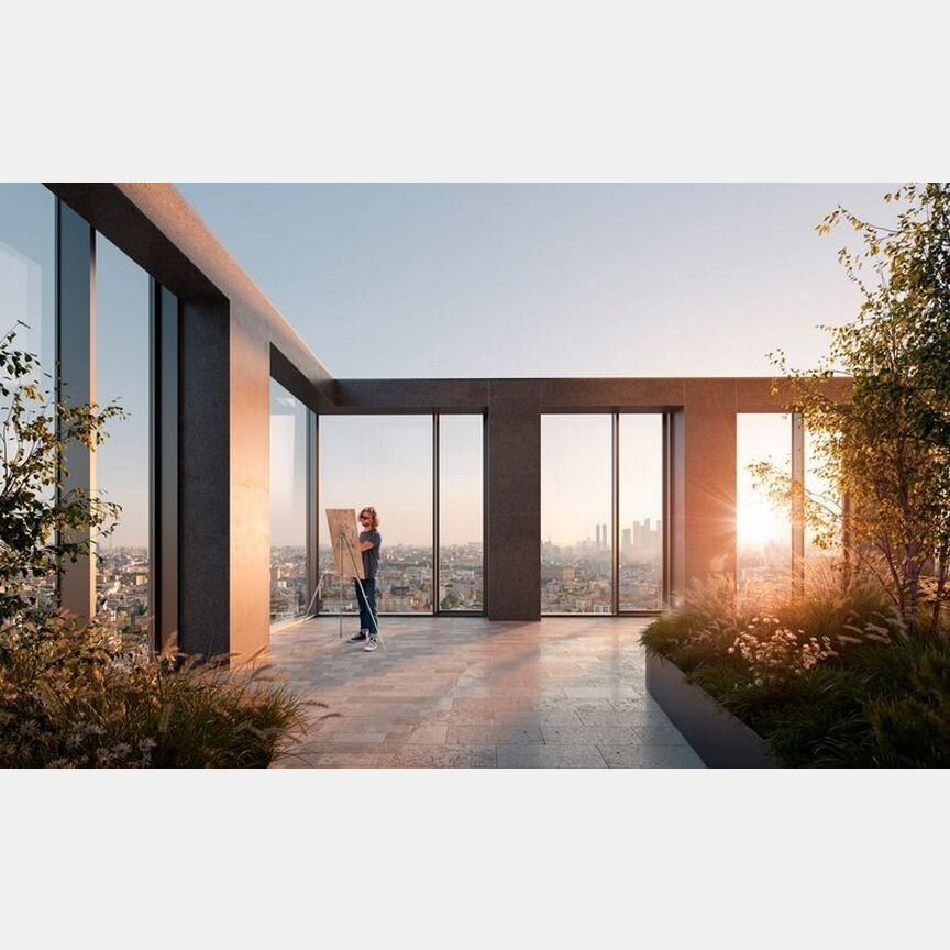 2-к. квартира, 61,3 м², 5/49 эт.