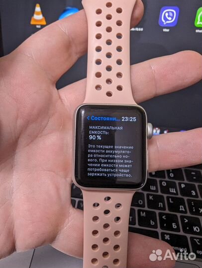 Часы Apple Watch Series 3 38mm Silver (+ремешки)